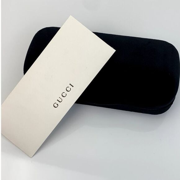 NEW Gucci GG1434S 001 Yellow Gold Grey Unisex Authentic main image 10